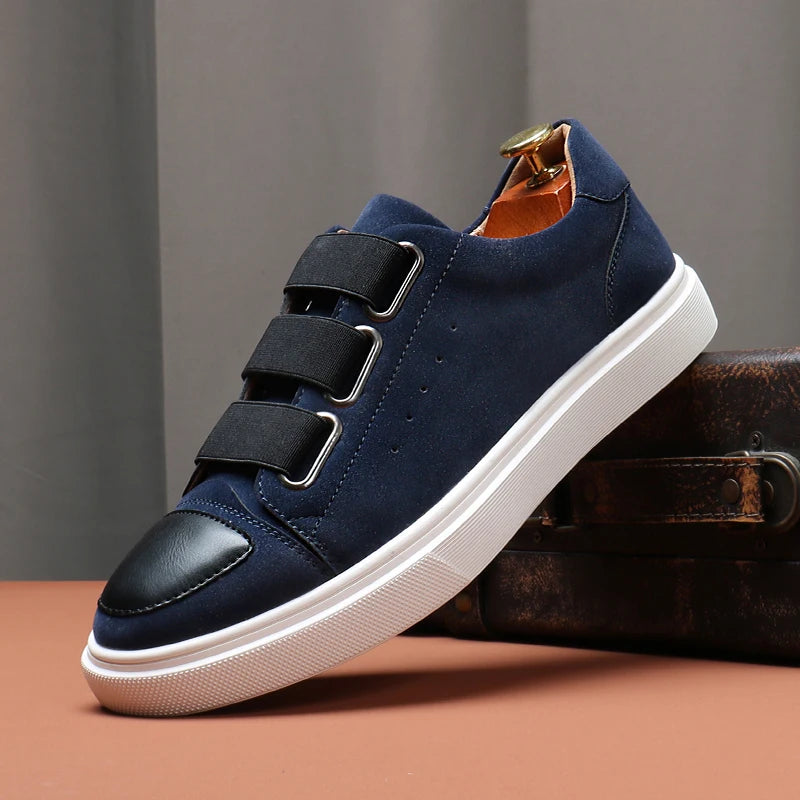 Enzo Mathis Leather Sneakers