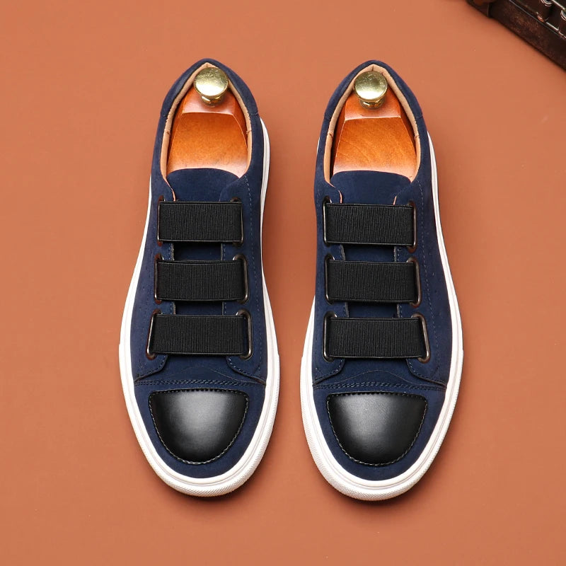 Enzo Mathis Leather Sneakers