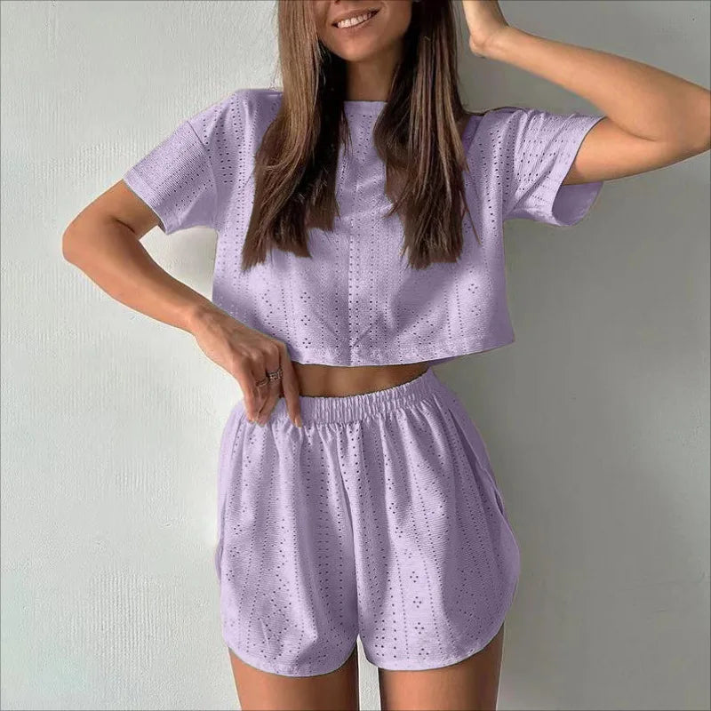 Verona Shorts Sleepwear 2 Piece Set