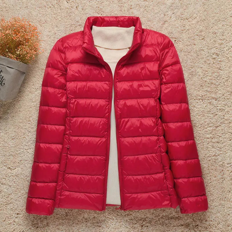 Women's Winter Light Down Slim Puffer Jacket