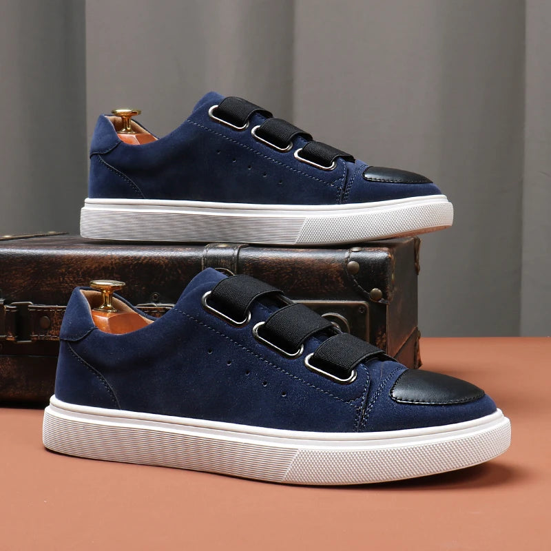 Enzo Mathis Leather Sneakers