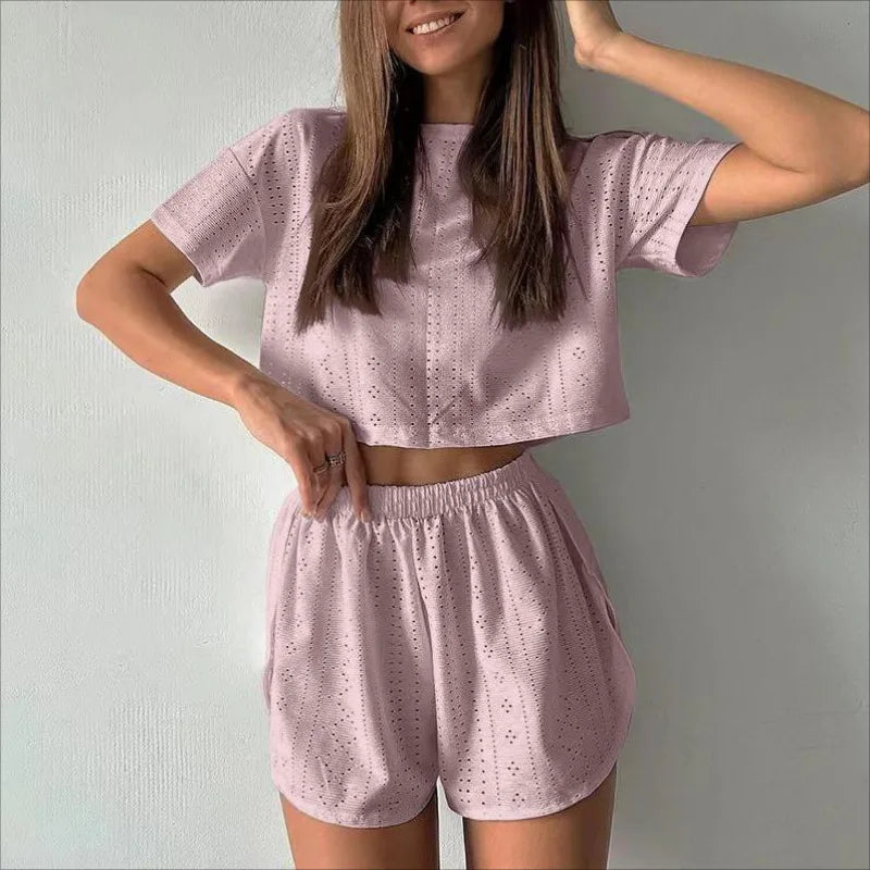 Verona Shorts Sleepwear 2 Piece Set