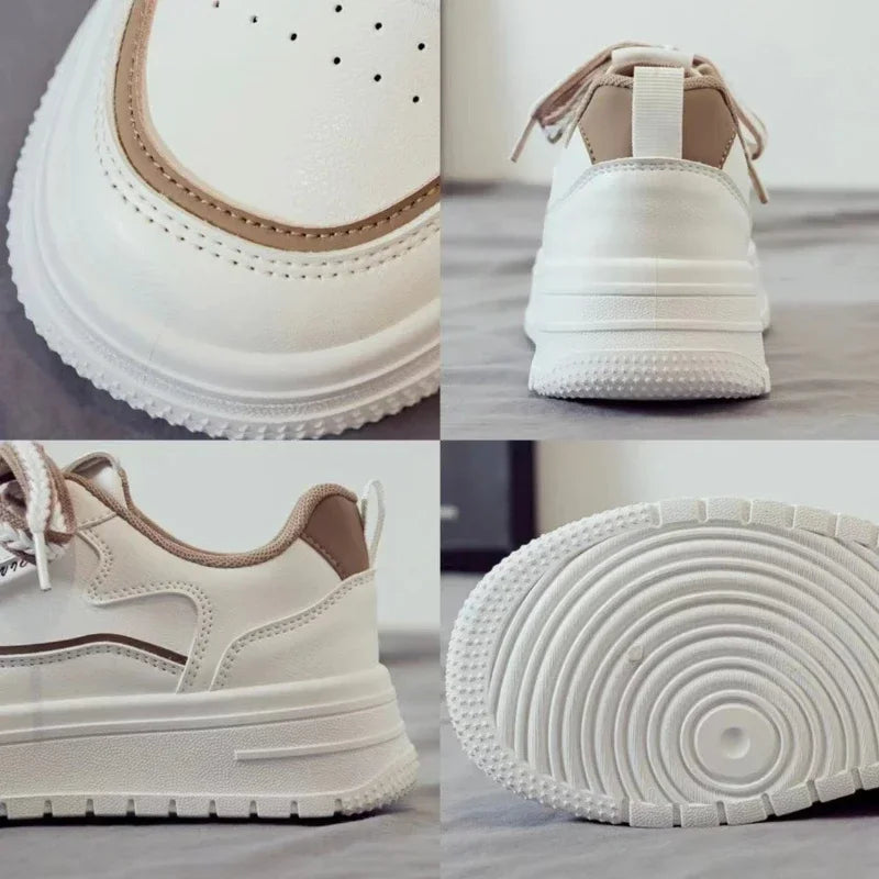 ChunkyChic White Sneakers