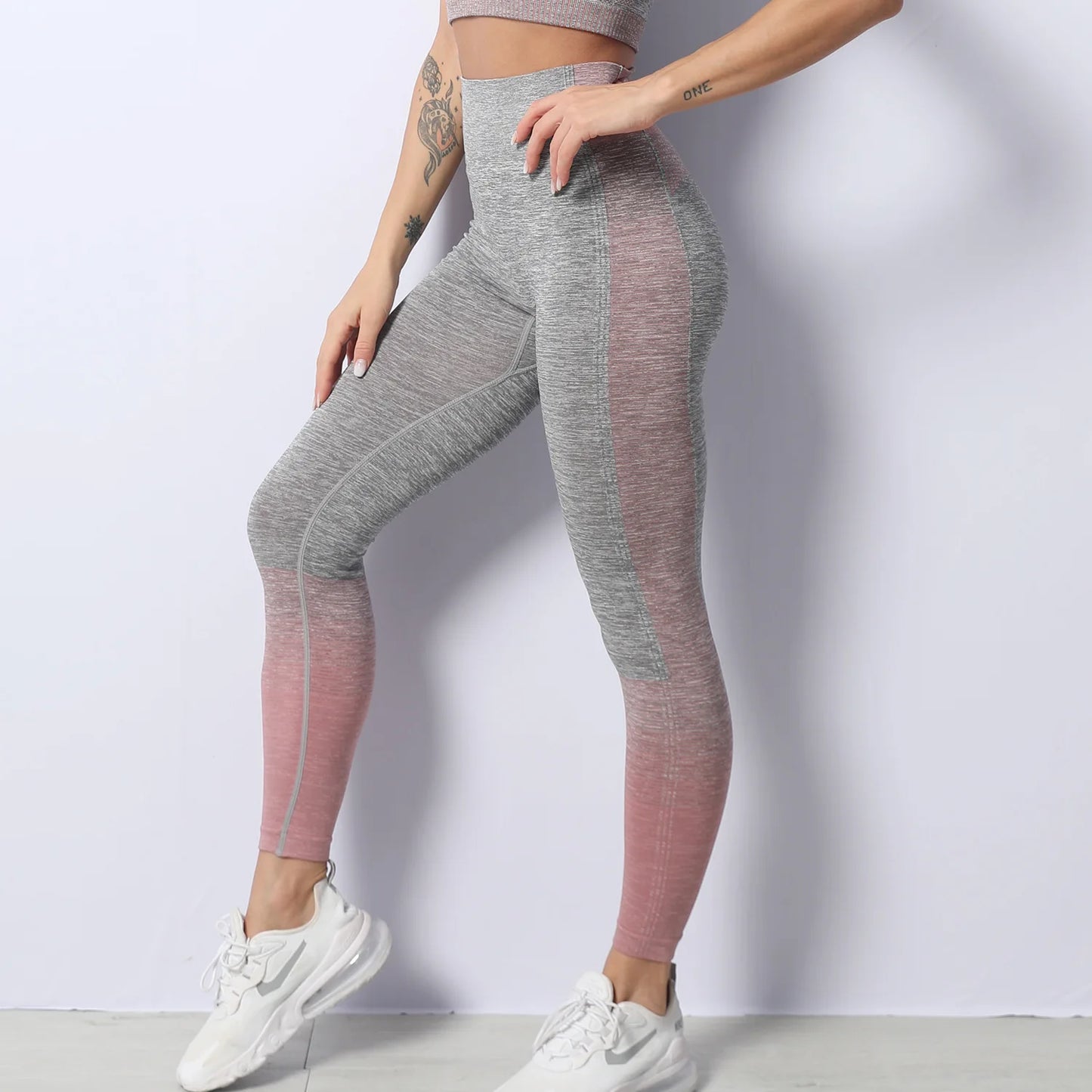 Harmony Seamless Striped Leggings
