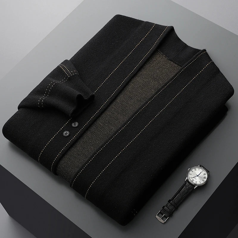 Men's Parker Virgin Wool Cardigan
