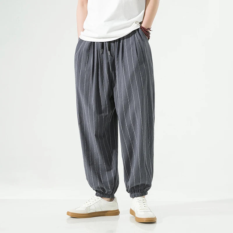 Susano Striped Bagg Joggers