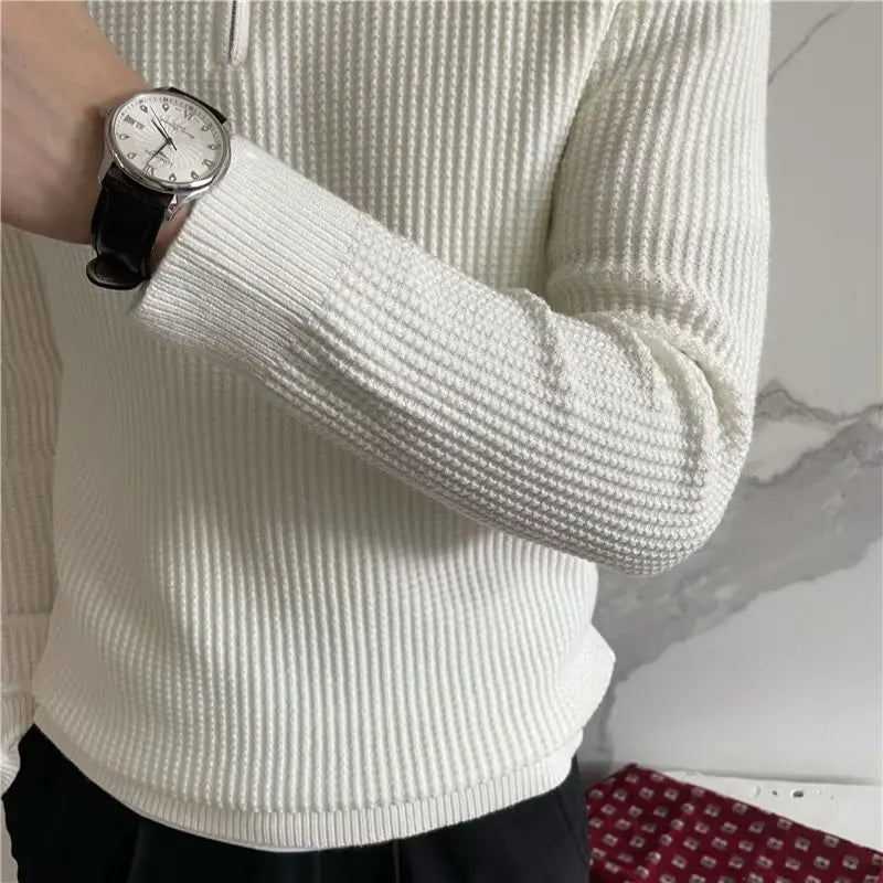 Apollo Cashmere Polo Neck Sweater