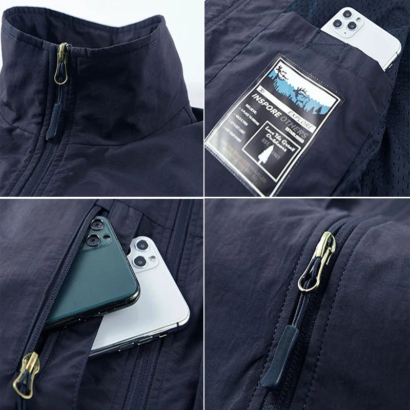 Vincent Multi-Pocket Classic Cargo Gilet