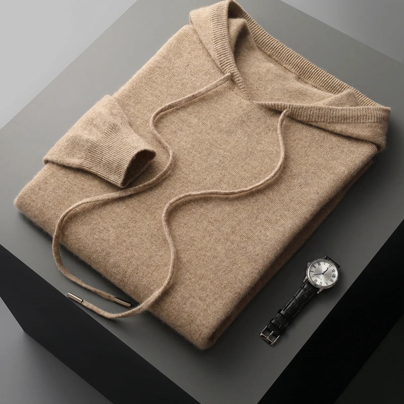 Matteo Merino Wool Hoodie
