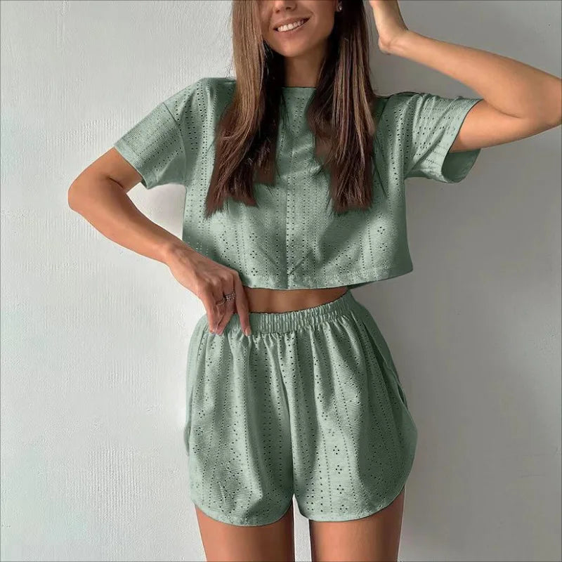 Verona Shorts Sleepwear 2 Piece Set