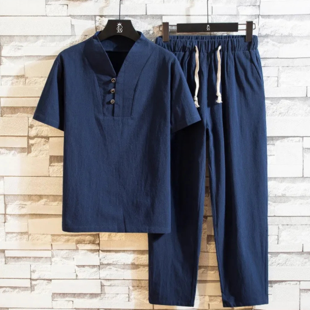 Austin™ 100% Premium Cotton Shirt & Trousers Set