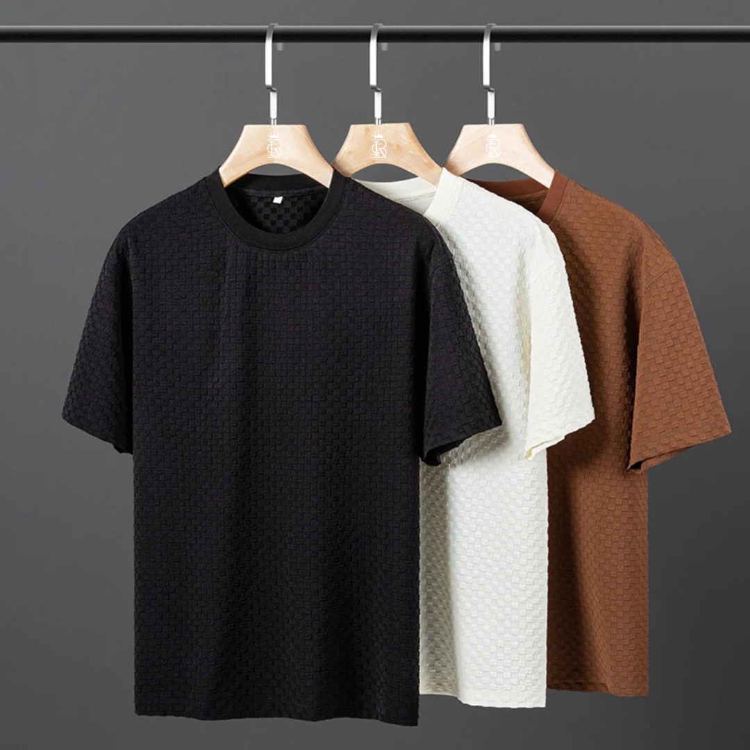 Men's Short Luxury Knit Suit Set