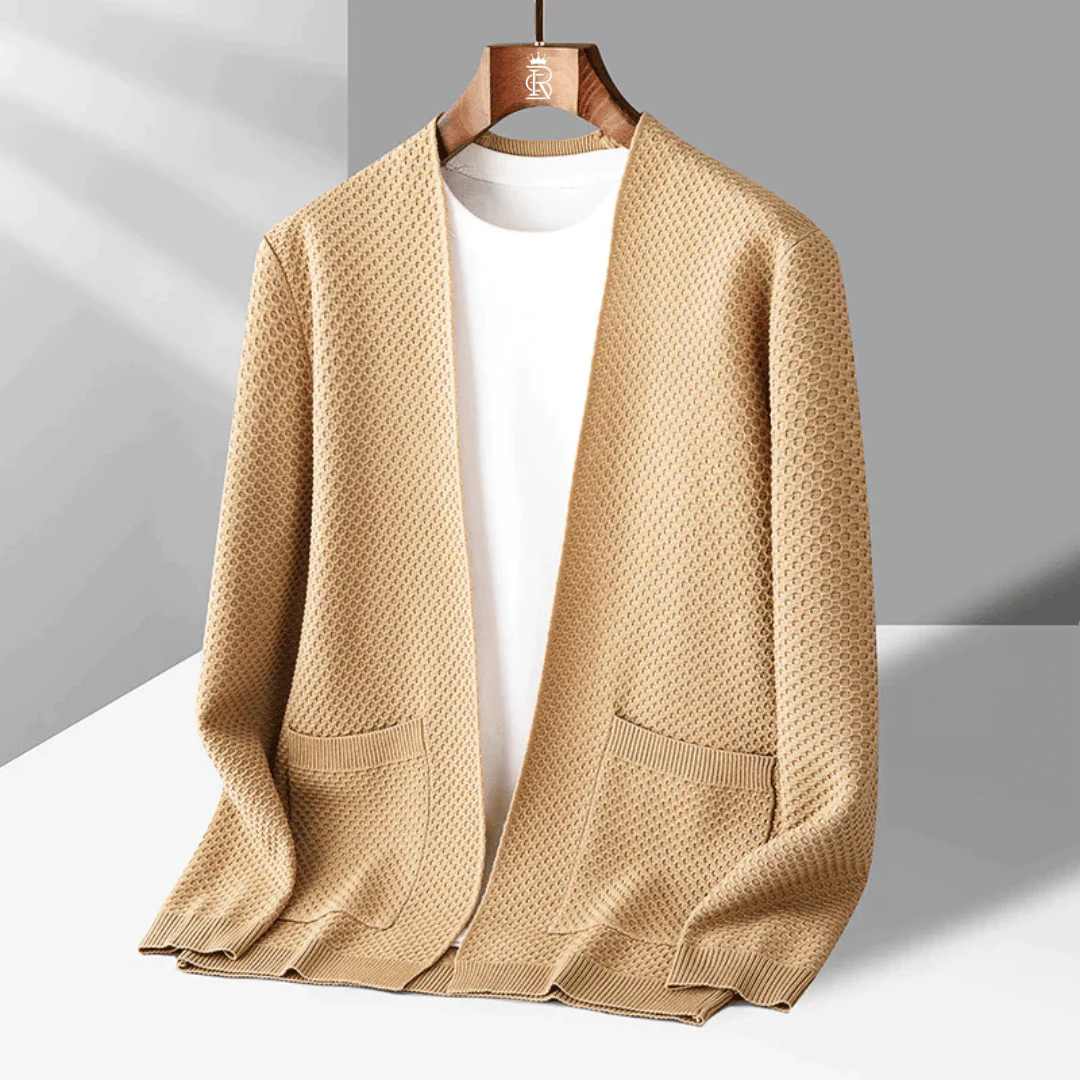 Men's Roux Jacquard Cardigan