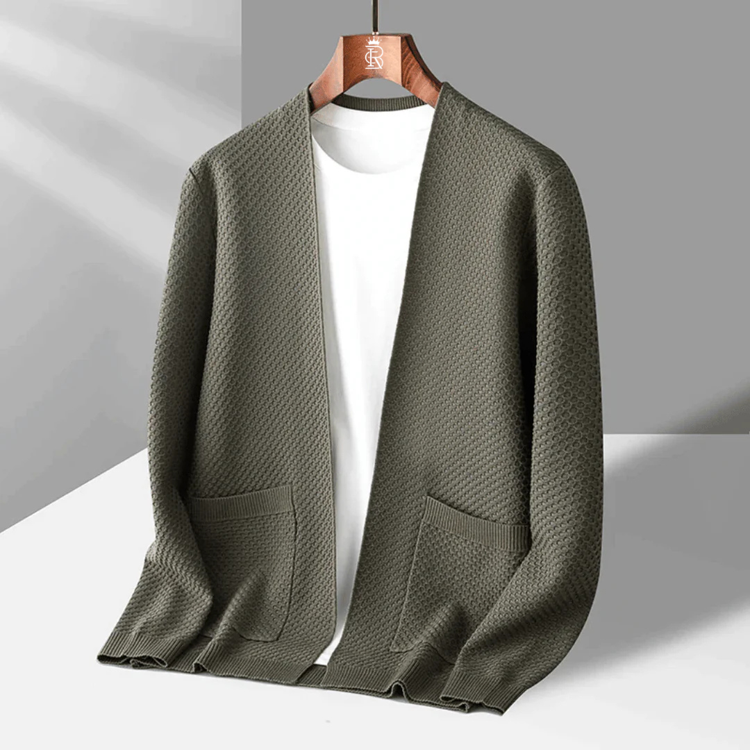 Men's Roux Jacquard Cardigan