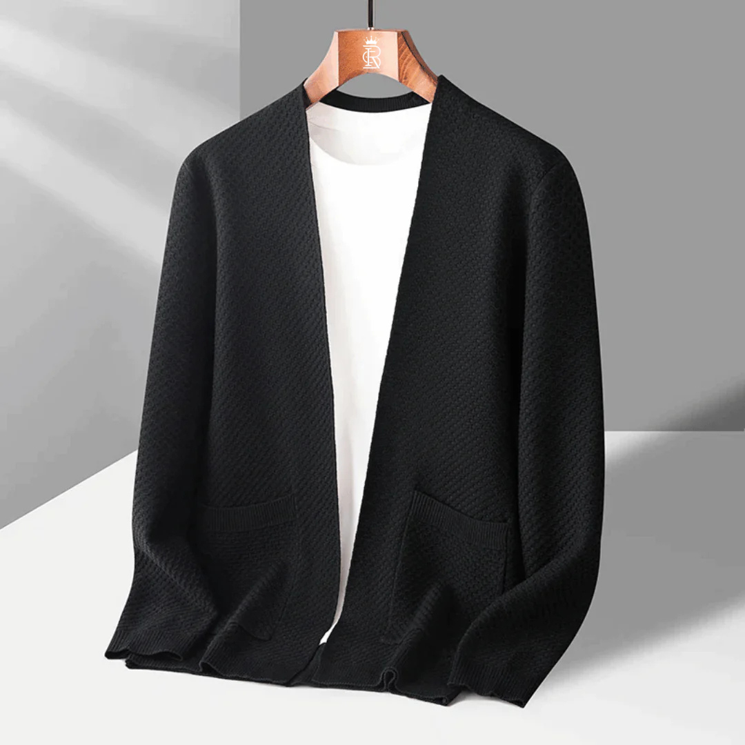 Men's Roux Jacquard Cardigan