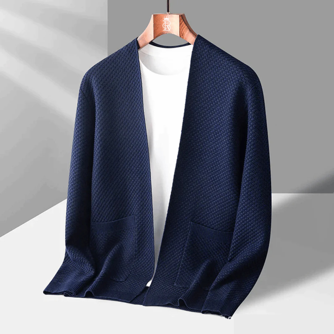 Men's Roux Jacquard Cardigan