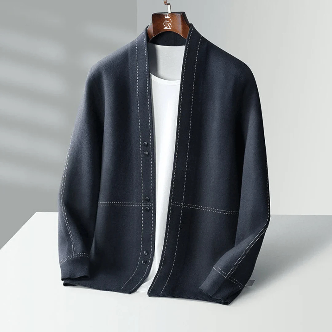 Men's Parker Virgin Wool Cardigan