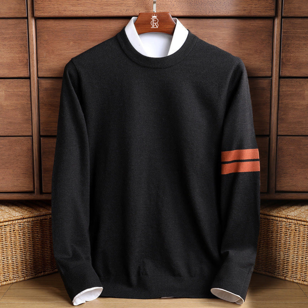 Dante Premium Jacquard Wool Sweater