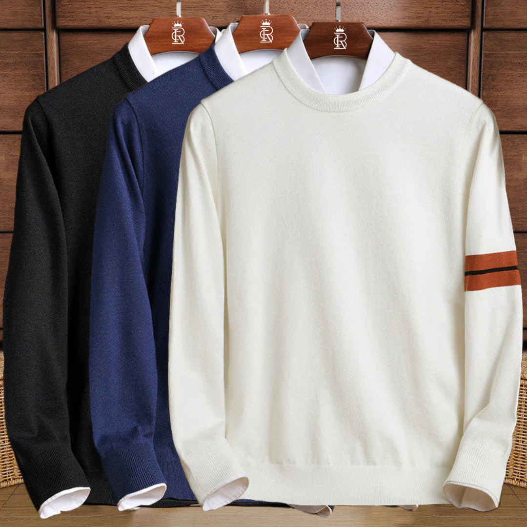 Dante Premium Jacquard Wool Sweater