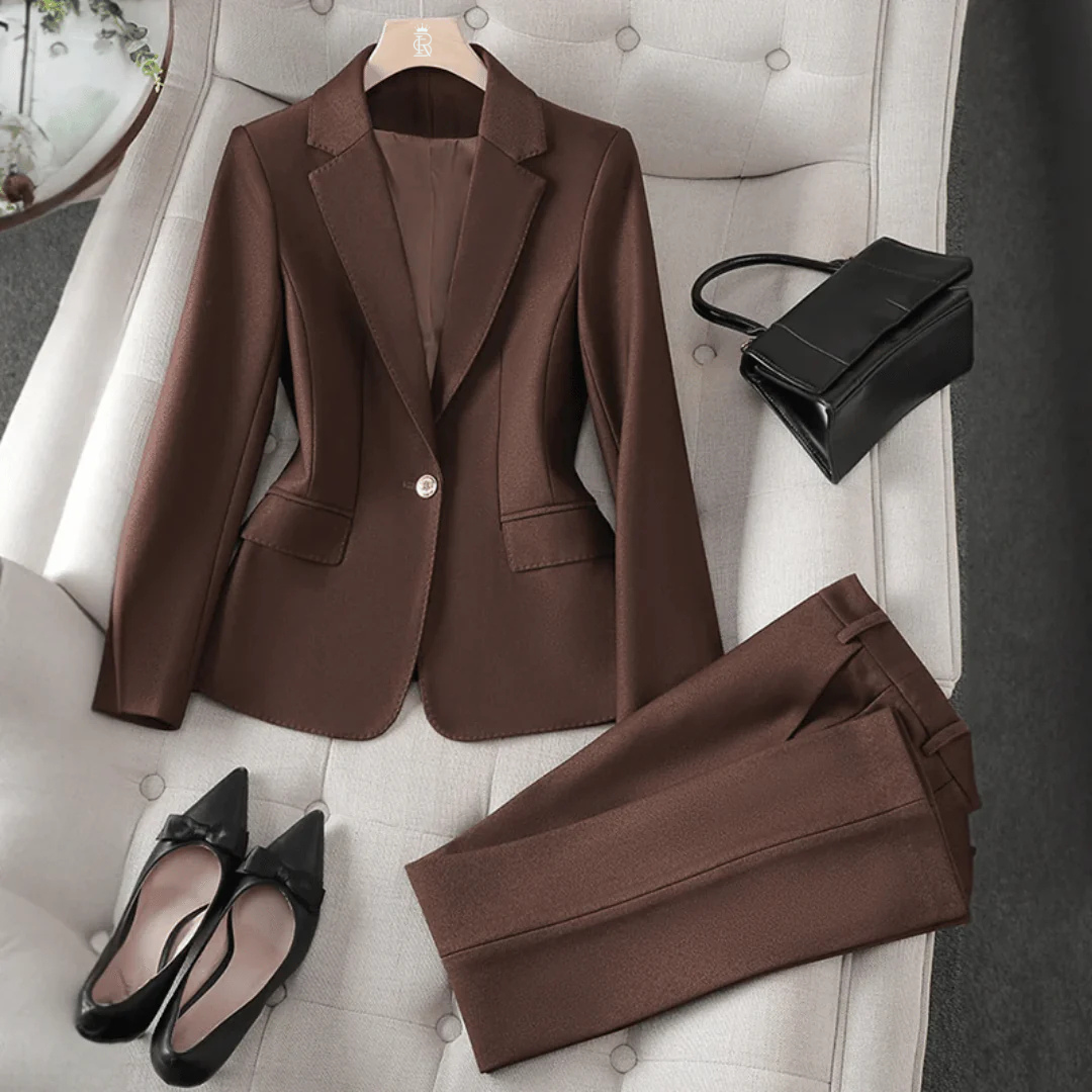 Women's Vogue Verde Blazer Set