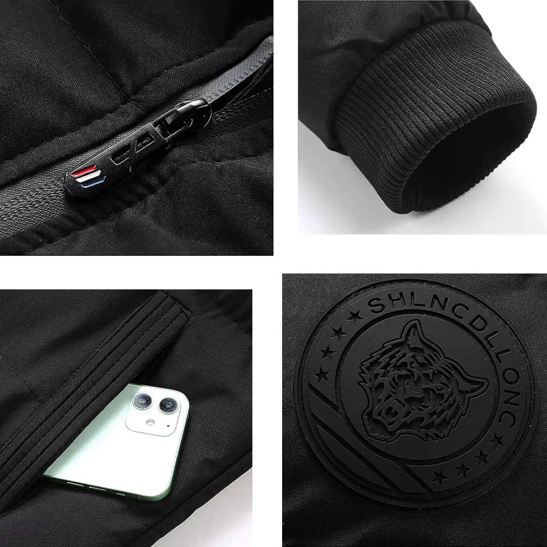 Men's Stand Collar Thickened Casual Jackets