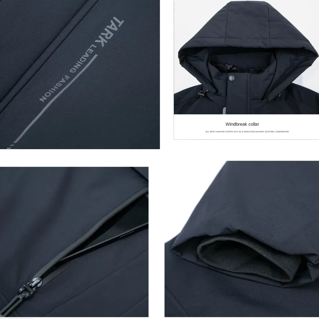 Max Thick Warm Thick Zipper Padded Jacket