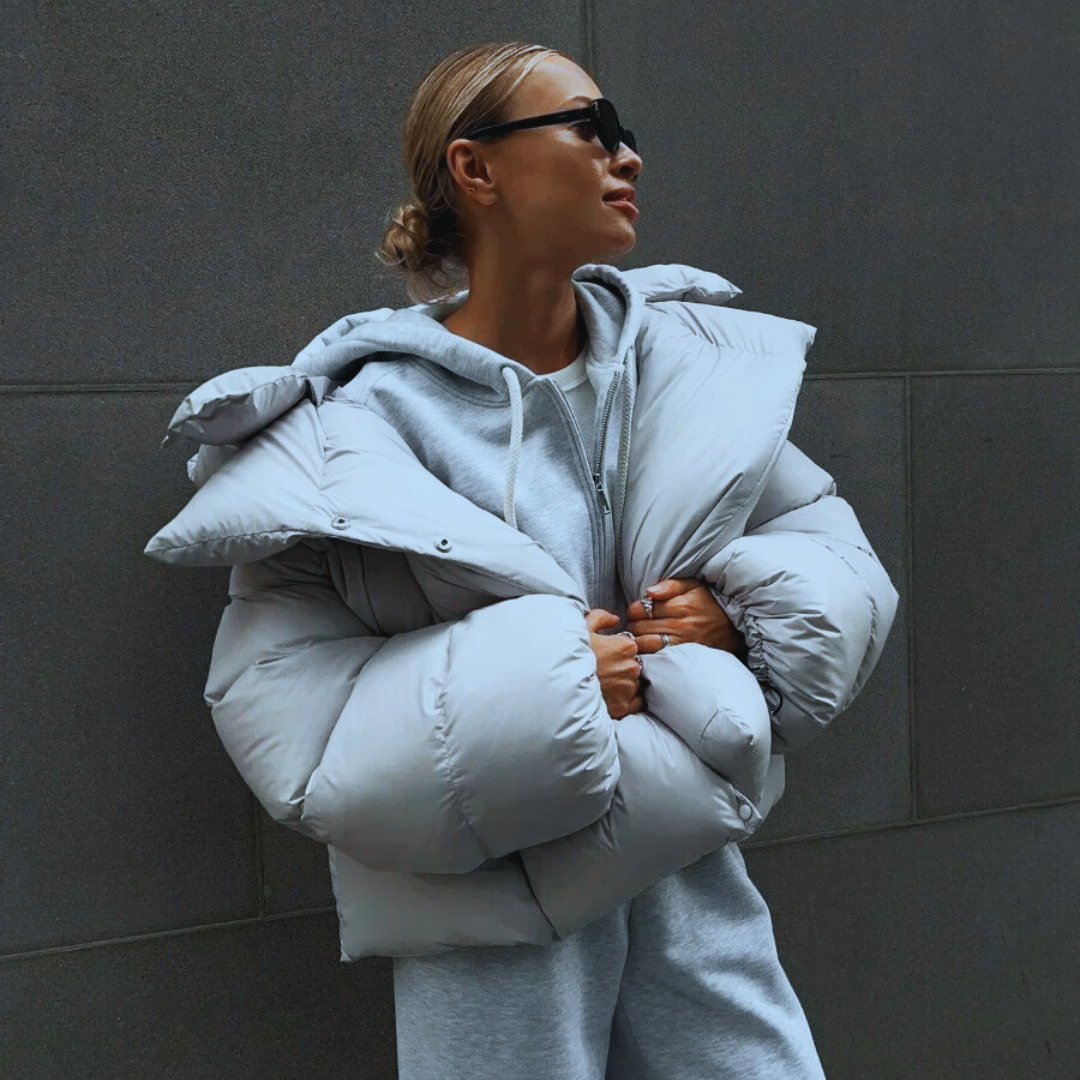 Women's Hooded Quilted Puffer Jacket