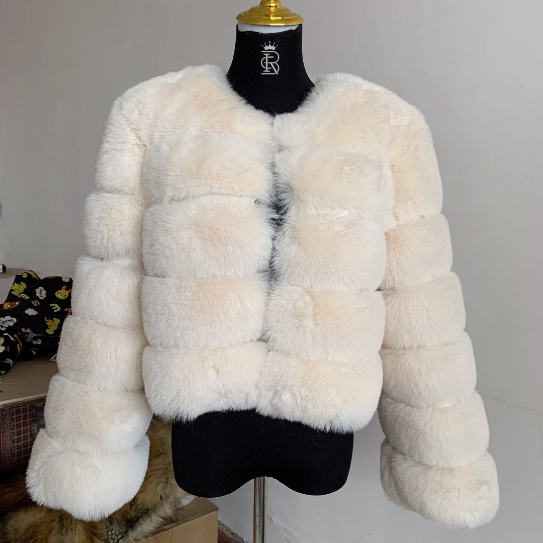 Vogrtcc Cropped Fur Jacket