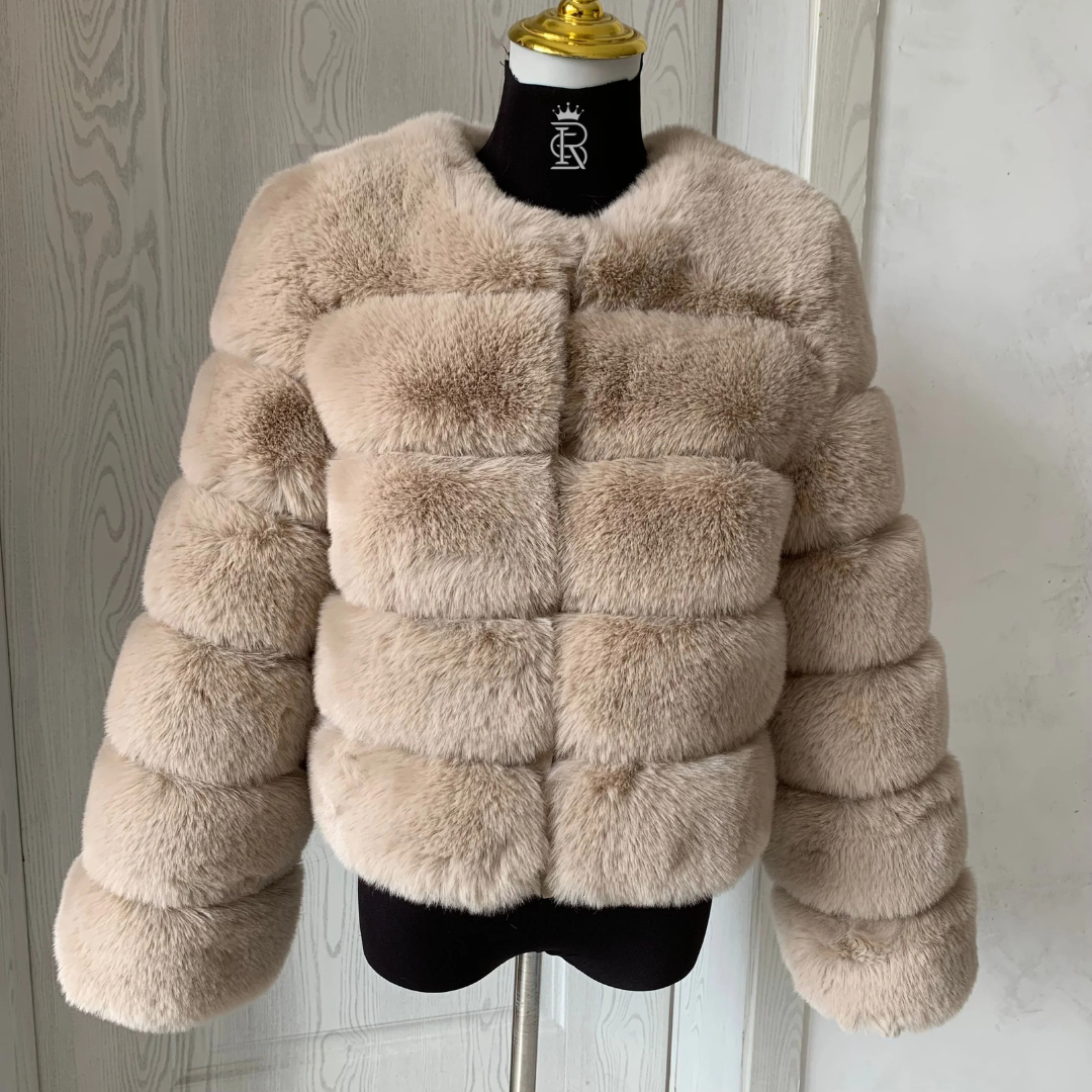 Vogrtcc Cropped Fur Jacket