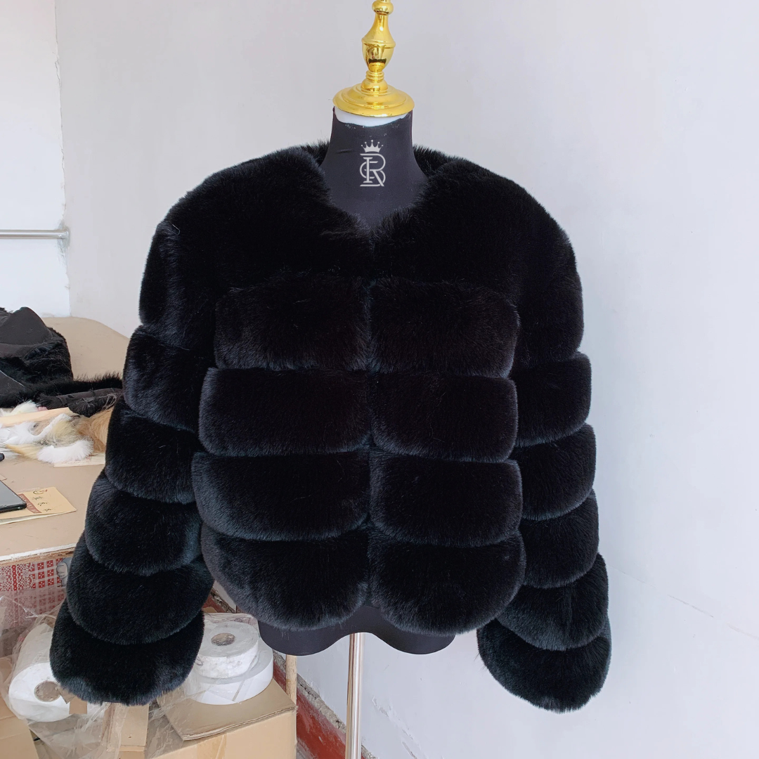 Vogrtcc Cropped Fur Jacket