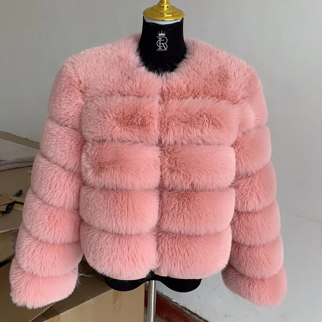 Vogrtcc Cropped Fur Jacket