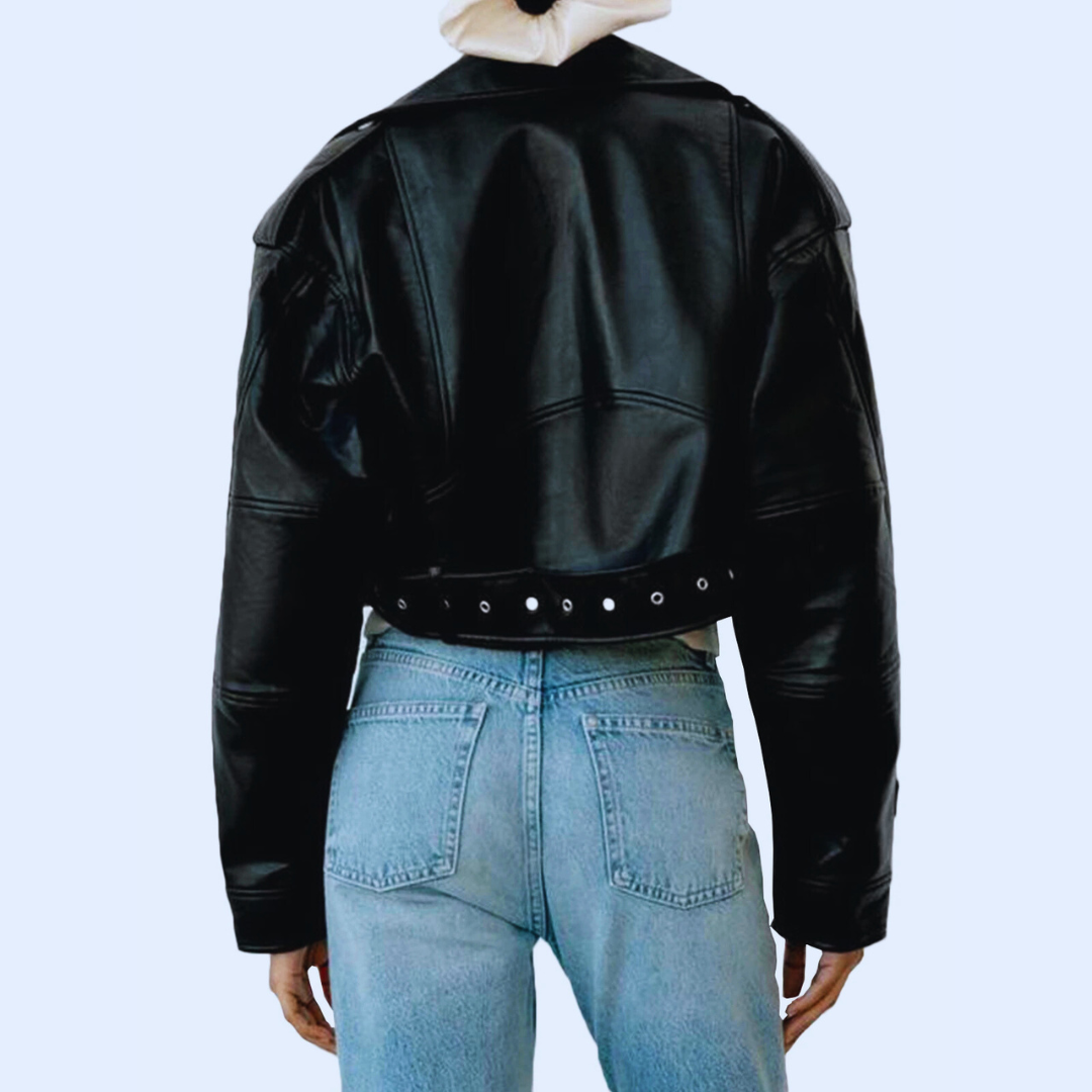 Women's Winter Faux Leather Jacket