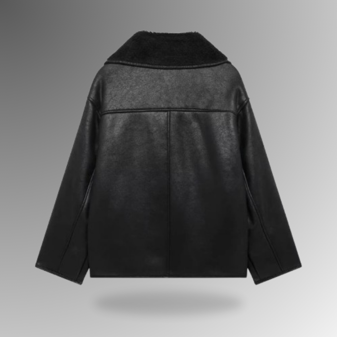 Women's Double Faced Leather Jacket