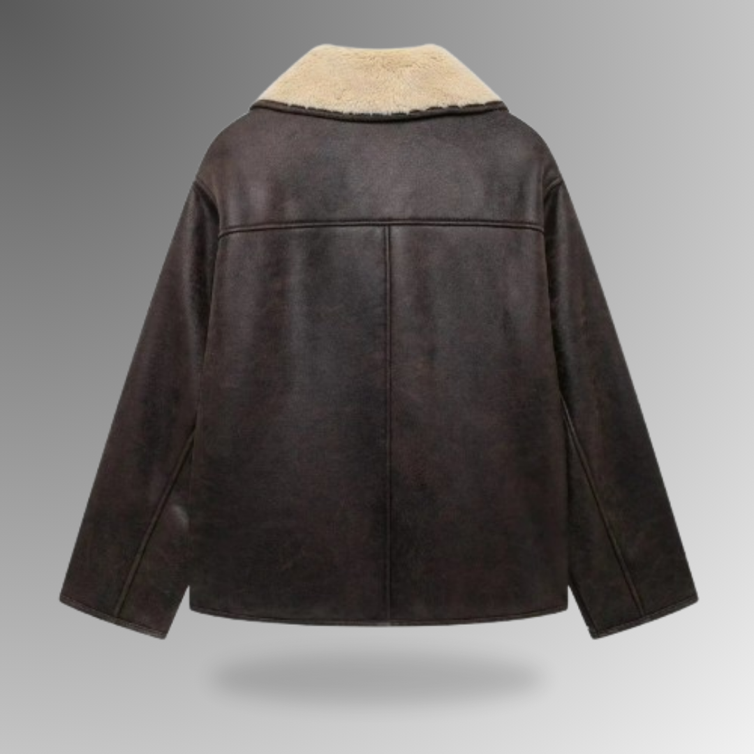 Women's Double Faced Leather Jacket