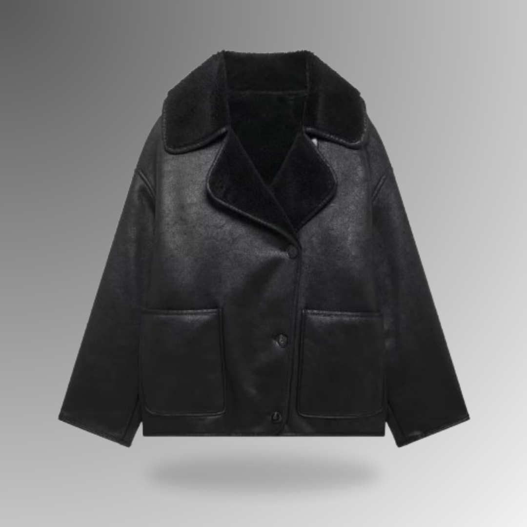 Women's Double Faced Leather Jacket