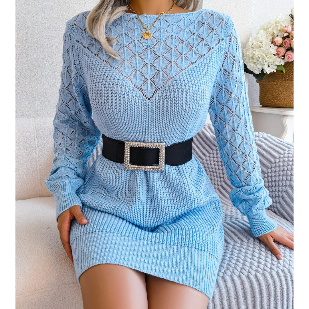 Women's Claire V-Neck Mini Dress