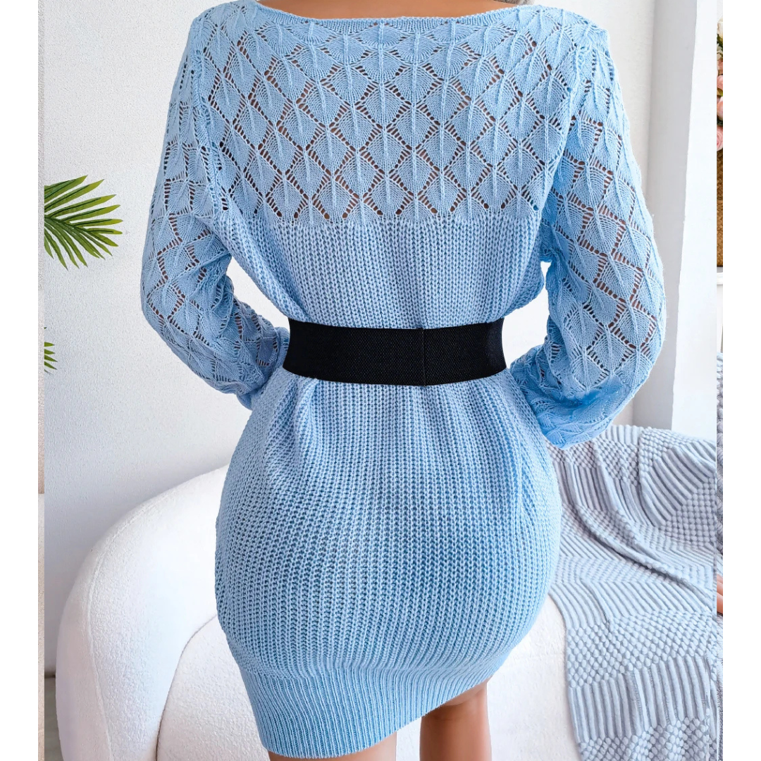 Women's Claire V-Neck Mini Dress