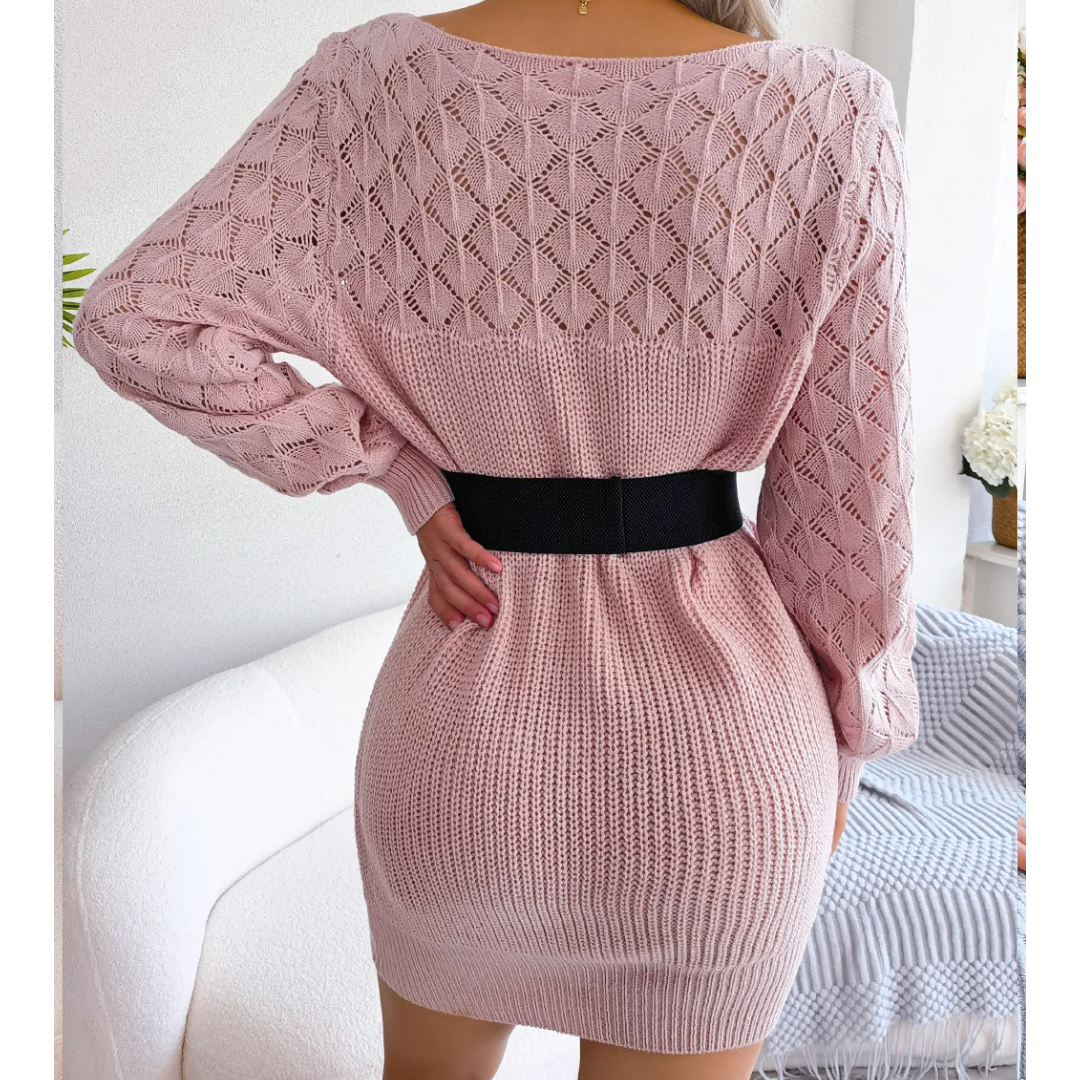 Women's Claire V-Neck Mini Dress