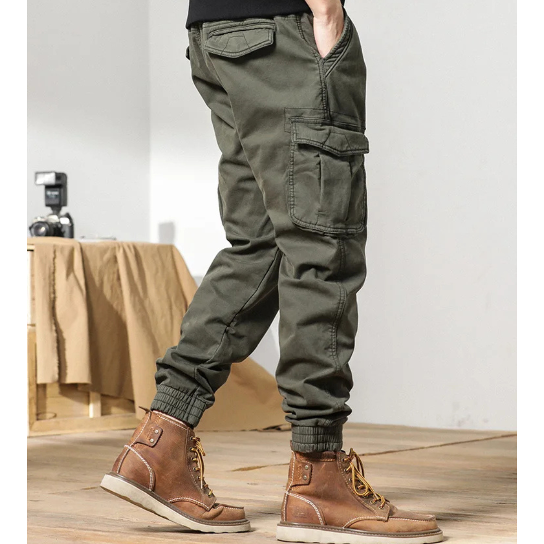 Men's Thick Warm Slim Fit Cargo