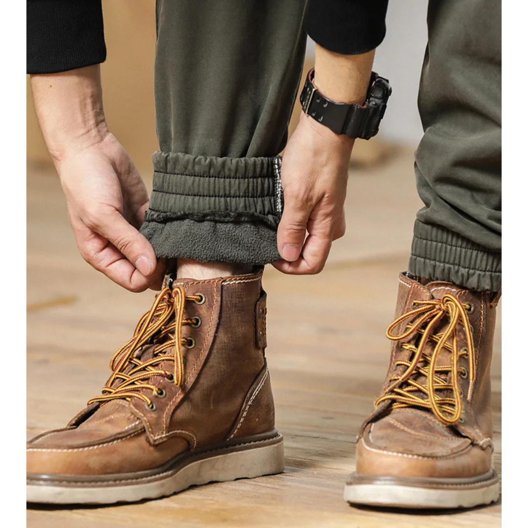 Men's Thick Warm Slim Fit Cargo