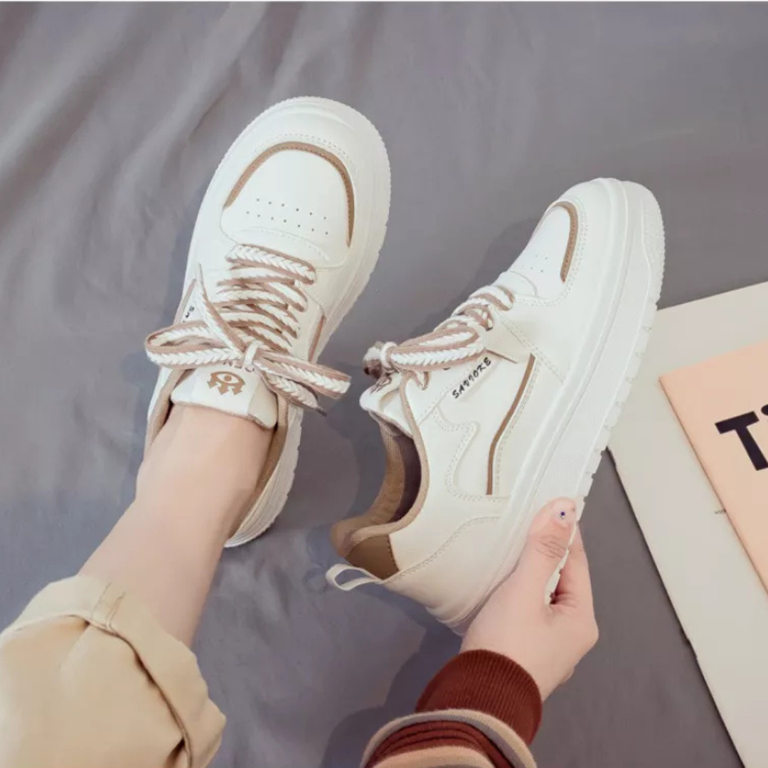 ChunkyChic White Sneakers