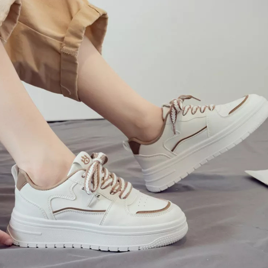 ChunkyChic White Sneakers