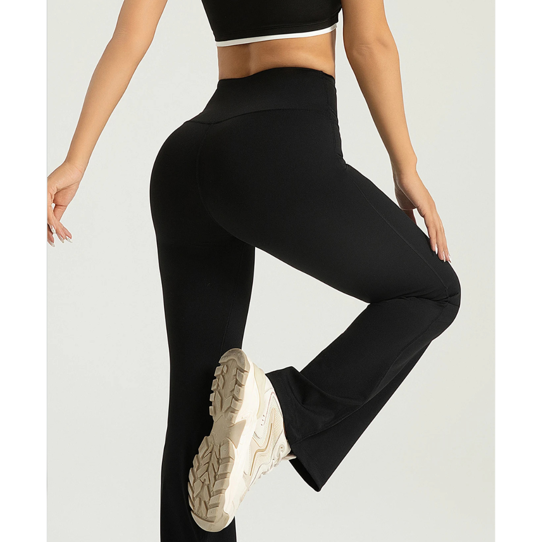 Air Soft & Stylish Ultra High-Rise Curvy Flare Leggings