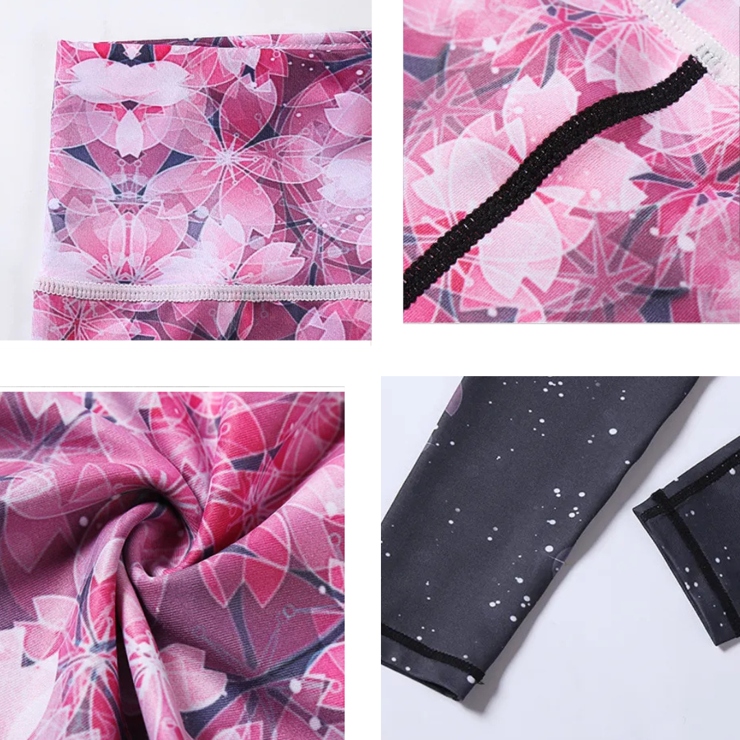 Soleil Floral Sports Leggings