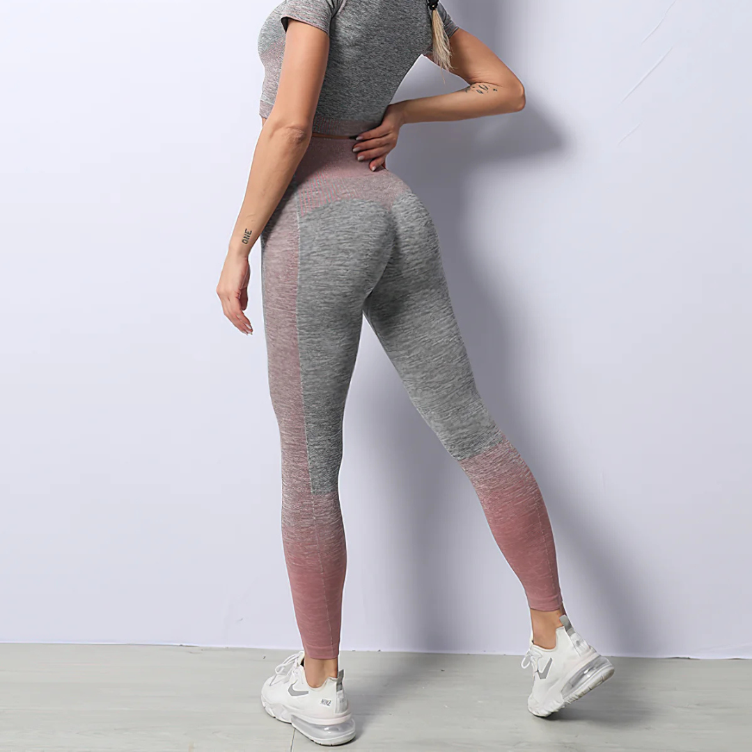 Harmony Seamless Striped Leggings