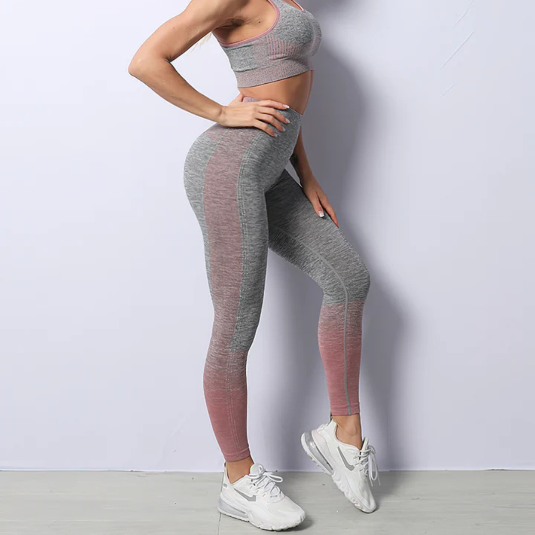 Harmony Seamless Striped Leggings