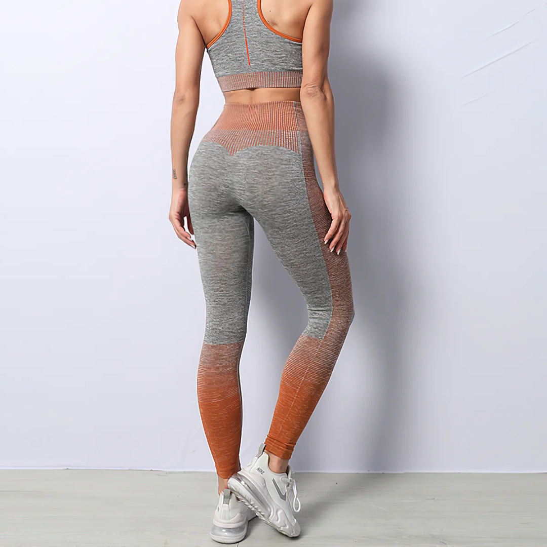 Harmony Seamless Striped Leggings