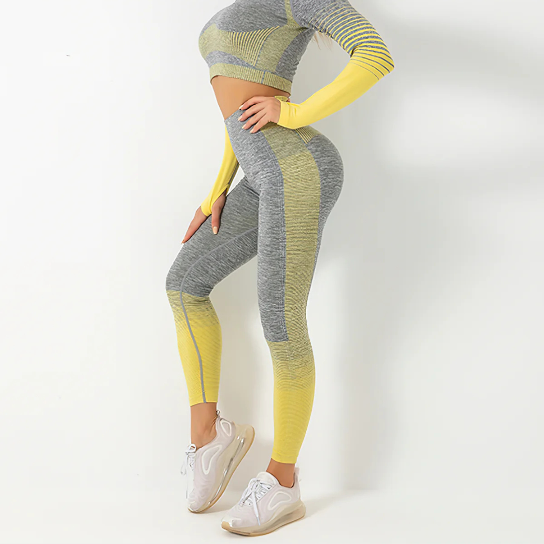 Harmony Seamless Striped Leggings
