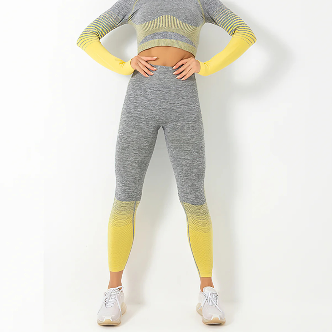 Harmony Seamless Striped Leggings