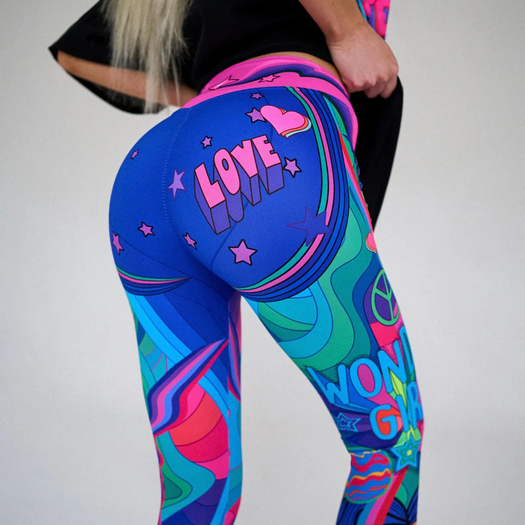 Wonder Girl Printed Leggings